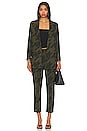 view 4 of 4 Aleida Toni Trouser in Khaki Green