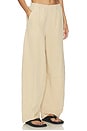 view 2 of 6 Jett Pull On Trouser in Sand Brown