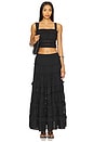 view 5 of 6 Talia Skirt in Black