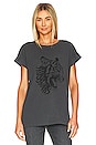 view 2 of 5 Timbra Imogen Boy Top in Washed Black