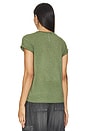 view 3 of 4 Anna Tee in Grass Green