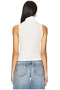 view 3 of 4 Bec Roll Neck Tank in Optic White