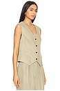 view 2 of 4 Averie Ten Waistcoat in Sage Green