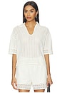 view 1 of 4 Elma Crochet Top in Mallow White