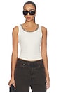 view 1 of 5 Lucy Tank Top in Mallow White