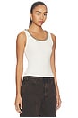view 2 of 5 Lucy Tank Top in Mallow White