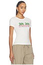 view 2 of 4 Troppo Stevie Tee in White