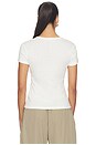 view 3 of 4 Troppo Stevie Tee in White