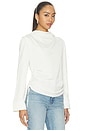 view 1 of 4 Leslie Top in Antique White