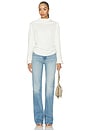 view 5 of 4 Leslie Top in Antique White