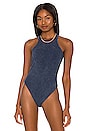 view 2 of 5 Jamie Bodysuit in Rumor Blue