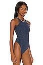 view 3 of 5 Jamie Bodysuit in Rumor Blue