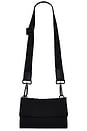 view 1 of 4 Ezra Nylon Crossbody in Black