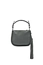 view 2 of 5 Mori Leather Crossbody Bag in Light Slate Blue