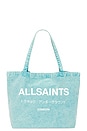 view 1 of 4 Underground Acid Tote in Costello Blue & White