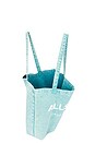 view 4 of 4 Underground Acid Tote in Costello Blue & White