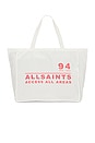 view 1 of 4 Access All Areas Tote in White & Neon Pink
