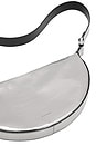 view 6 of 6 СУМКА ЧЕРЕЗ ПЛЕЧО HALF MOON in Gunmetal Grey