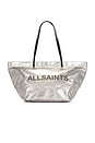 view 1 of 4 Serafina Canvas Tote in Silver