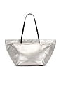 view 2 of 4 Serafina Canvas Tote in Silver