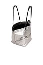 view 4 of 4 Serafina Canvas Tote in Silver