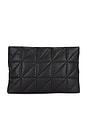 view 1 of 4 Bettina Quilt Clutch in Black