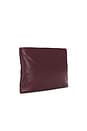 view 3 of 4 Bettina Clutch in Dark Red