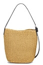 view 2 of 4 Alba Paper Shoulder Bag in Biscuit Brown