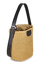 view 4 of 4 Alba Paper Shoulder Bag in Biscuit Brown