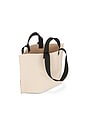 view 4 of 4 SAC FOURRE-TOUT IZZY MESH MED in Unbleached White