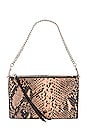 view 2 of 5 Fetch Chain Crossbody Bag in Snake Pink