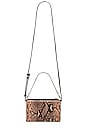 view 5 of 5 Fetch Chain Crossbody Bag in Snake Pink