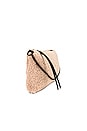view 3 of 6 Eve Shearling Crossbody in Alabaster Pink