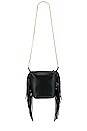 view 2 of 4 Evaline Fringe Crossbody in Black