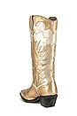 view 3 of 5 Dixie Metallic Boot in White Gold