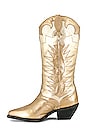 view 5 of 5 Dixie Metallic Boot in White Gold