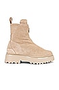 view 1 of 5 Ophelia Suede Boot in Sand Brown