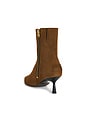 view 3 of 5 Vivian Suede Boot in Sepia Brown