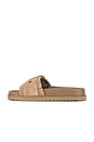 view 5 of 5 NU-PIED ELLIE WESTERN SLIDER in Sand Brown