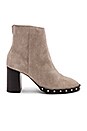 view 1 of 5 Inez Bootie in Earth Grey