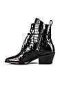 view 5 of 5 Katy Croco Bootie in Black Croc