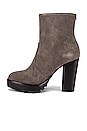 view 5 of 5 Ana Bootie in Charcoal Grey Suede