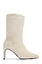 view 1 of 5 Orlana Suede Bootie in Stone White