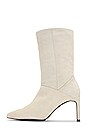 view 5 of 5 Orlana Suede Bootie in Stone White