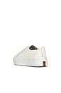 view 3 of 5 Milla Sneaker in White Leather and Suede Mix
