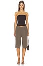 view 5 of 6 Renee Shorts in Taupe