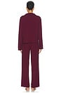 view 3 of 4 PYJAMA SLOAN in Cranberry