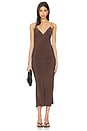 view 1 of 3 Island Midi Dress in Brown