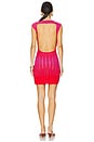 view 4 of 5 Fiorella Mini Dress in Red