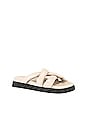 view 2 of 5 Slip On Cross Sandal in Ivory
